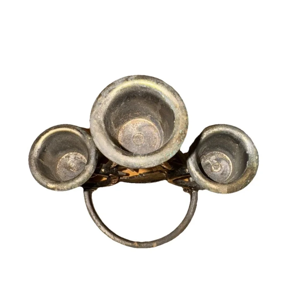 Handcrafted cup candelabra